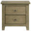 Table de chevet 2 tiroirs Pelton
