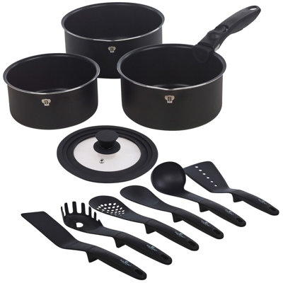 3 - Piece Non-Stick Aluminum Cookware Set