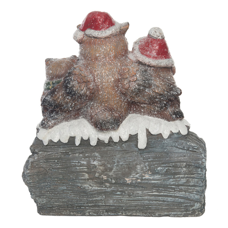 Hibou de Noël 15 po
