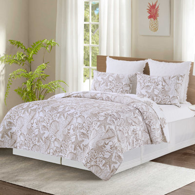 Barley Coast Full/Queen 3-Piece Quilt Bedding Set
