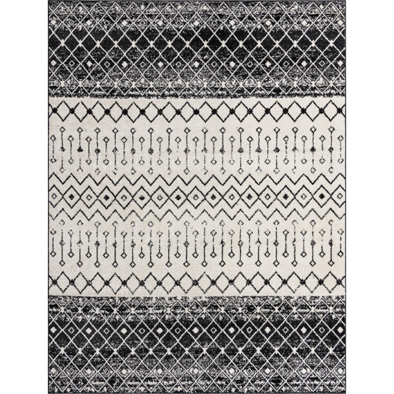 Abstract Indoor Rug, Rectangle 10' x 13'