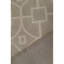 Cotton Geometric Area Rug in Beige