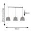 3 - Light Matte Black Pendant-2083115663