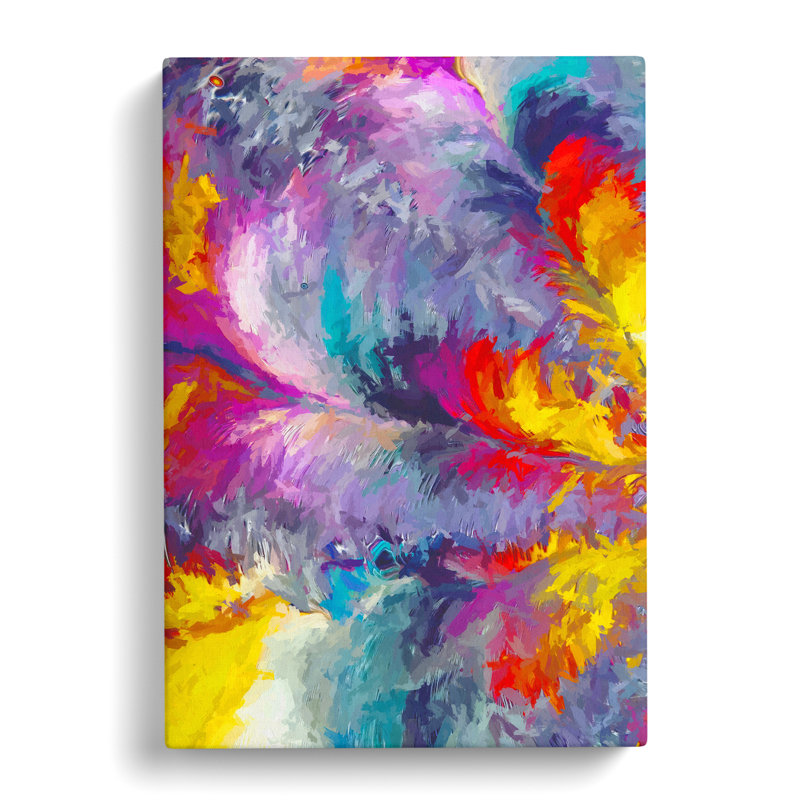 Sounds Of The King Abstract - Wrapped Canvas Painting, 50cm H x 35cm W x 3cm D