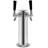 Kegco Ultimate 2-Tap Tower Kegerator Conversion Kit with 5 lb. CO2 Tank