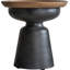 Meliha Pedestal End Table