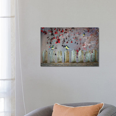 Under the Guelder Rose 1 Piece Wrapped Canvas Wall Art
