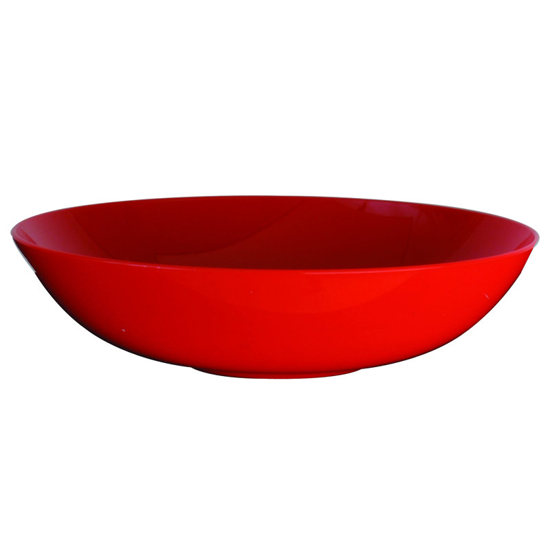 Bol profond en polycarbonate - 6 pièces, Rouge