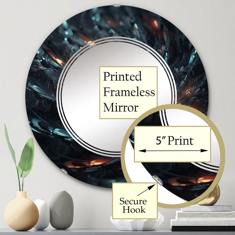 Boscawen Circle Mirror, 24" x 24"