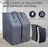 Ancel 1 - Person Indoor Portable Traditional Steam Sauna with Remote Control-99470206