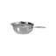 Le Creuset Classic Stainless Steel Round Chefs Pan, 3.5 Qt.