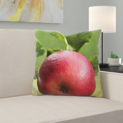 Apple Throw Pillow