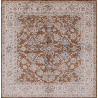 Tapis oriental ivoire / brun Reinholdt