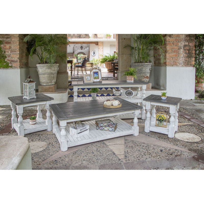 Stone End Table