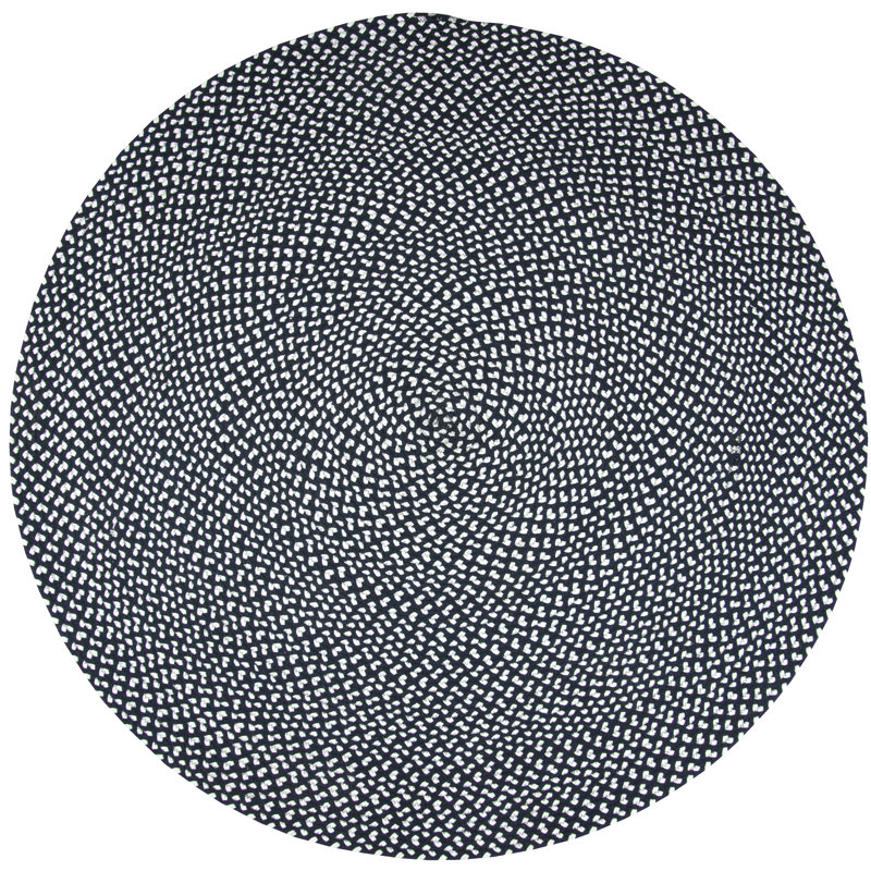 Round Branden Cotton Hand Woven 120cm X 120cm Area Rug