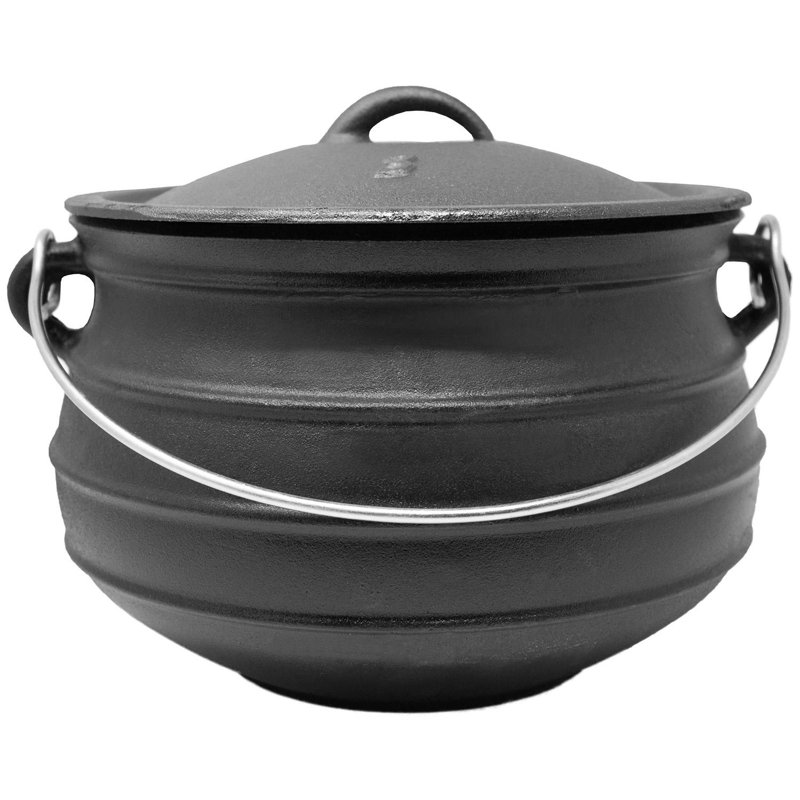 Klarstein Beefalo Cast Iron Round Casserole Dish, 8