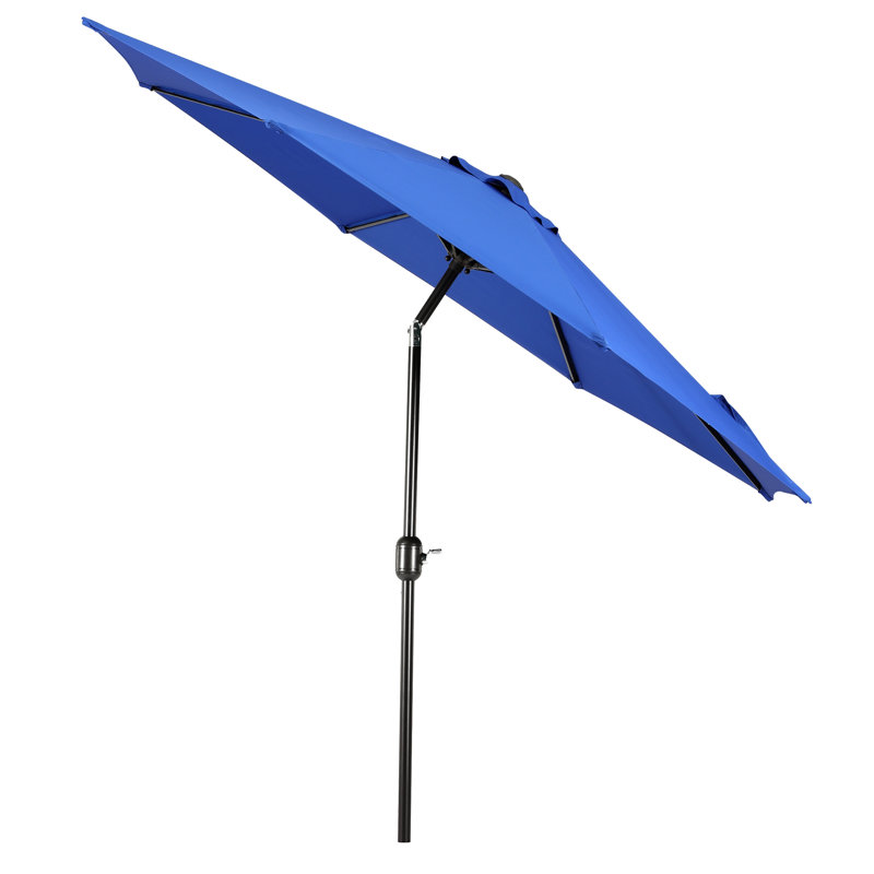 Parasol de marché 9 pi Pierpoint, Parasol performance bleu royal