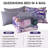 7-Piece Large-Scale Floral Comforter Set Vintage Botanical Print Duvet Cover Set Bed in a bag-122608136-122608139