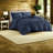Elegant Clip Jacquard Bedding Sets, Premium Polyester, Modern Bedroom Style