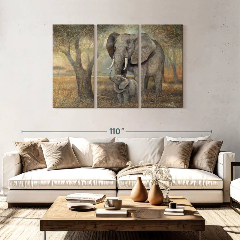 Gentle Touch, 48" H x 74" W
