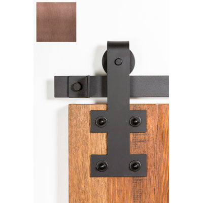 Ensemble de quincaillerie de porte de grange simple standard I-Shape Premium