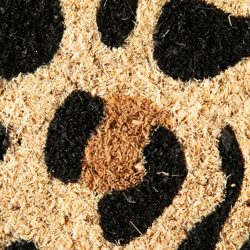 Biseye Non-Slip Animal Print Indoor / Outdoor Doormat
