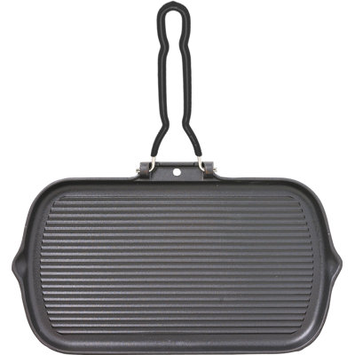 Cast Iron Grill Pan / Griddle Set