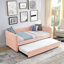 Lit de jour avec canapé-lit tapissier capitonné Popup, taille simple, tissu Boucle-1821718594