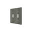 Deltana SWP4761U15A Switch Plate, Double Standard in Antique Nickel-904065428