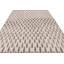 Rug & Kilim’S Modern Block Print Rug In White With Mauve Floral Patterns-1888500581