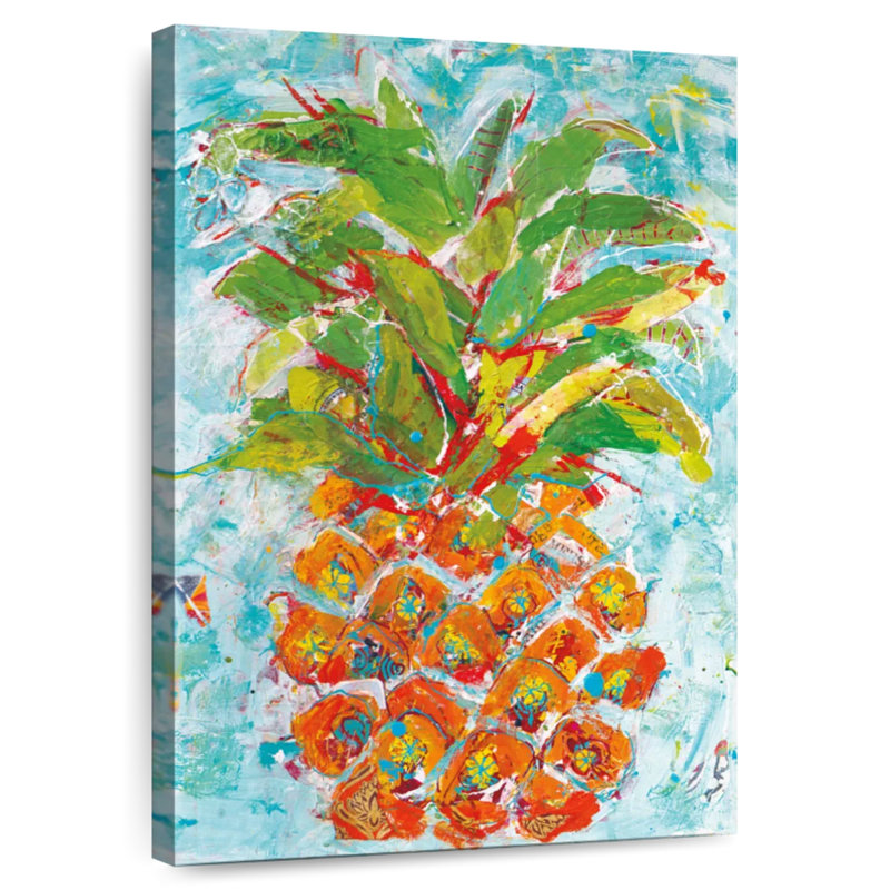 Yarlin ananas vif, H 45 po x l 30 po