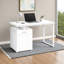 Bureau d'ordinateur 1 tiroir Alena