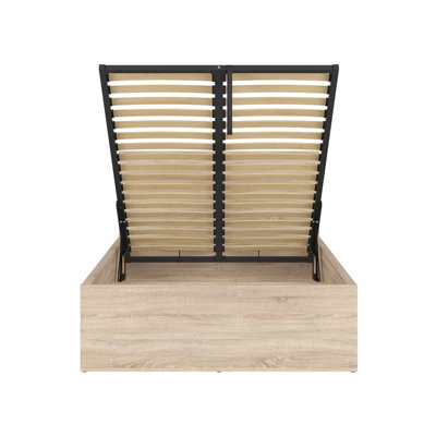 Ivarr Ottoman Bed with Lift-Up Storage