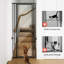 Barrière pour chat très haute 79 po en acrylique transparent pour escaliers de porte, convient aux ouvertures de 27,5 po à 37 po de large-1676298509-1664116202