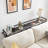 Modern Industrial Console Entryway Table with Power Outlets and USB Ports, Narrow Sofa Table with Metal Frame and Engineered Wood Top-1069811216-1069811220