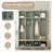 Farmhouse Hall Tree with 8 Hooks, Practical Entryway Bench with Open Compartments, Modern 3-in-1 Wooden Style Coat and Shoe Rack for Mudroom, Living Room-129333384