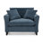 46" W Corduroy Armchair-2055568683