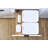 Wood Bottom Mount Pullout Waste/Trash Container With OXO And Storage W/ Soft-Close