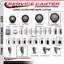 Ensemble de roulettes extensibles pivotantes en poly 1-7 / 8 pouces 2 roues SCC