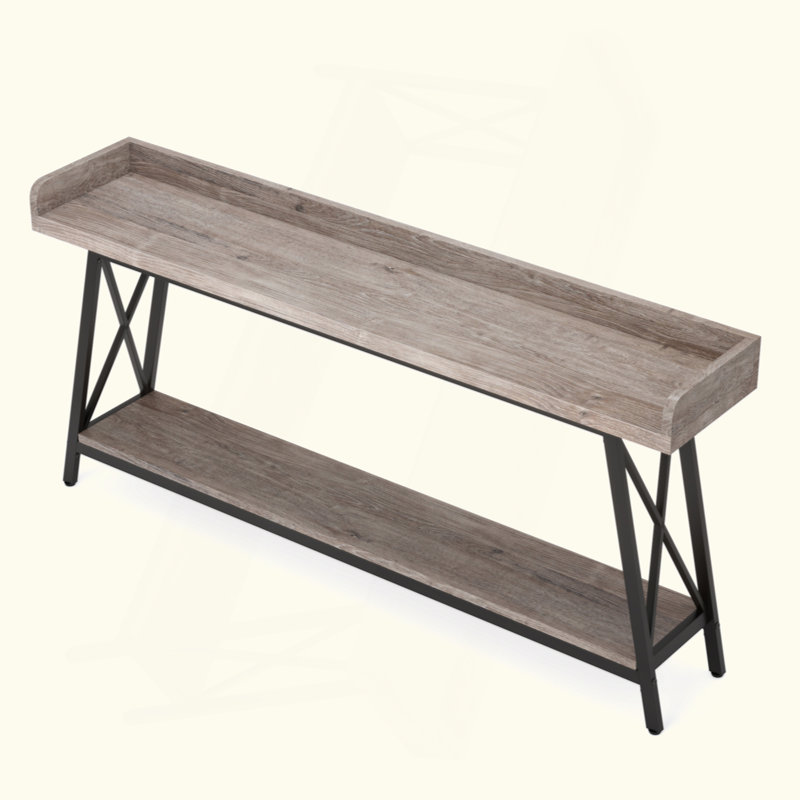 70.9" Extra Long Console Table, Gray
