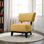 Fauteuil d'appoint sans accoudoirs et pieds inclinés-295150251
