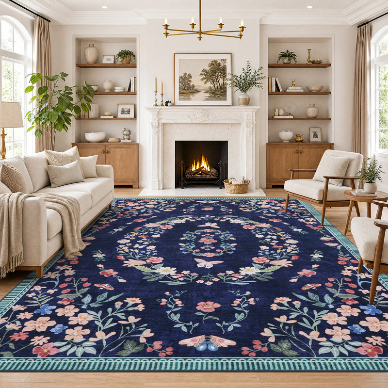 Tapis de jardin 5x7, Blue