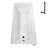 Streamline 66 in. x 32 in. Acrylic Left-Hand Drain Alcove Bathtub in Glossy White With External Drain-101700150