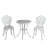 Boghos 2 - Person Patio Dining Set with Round Table-119861727