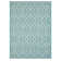 Tapis bleu sarcelle Annie-Jane Chendler