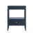 Midnight Blue 1-Drawer Nightstand-2102306263