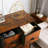 10-Drawer Fabric Storage Dresser (Rustic Brown)