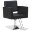 Fauteuil de barbier hydraulique en similicuir Spring Street-2082912358