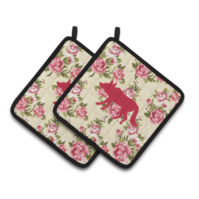 Cuisinier poignée roses à shabby d’élégance east urban home loup