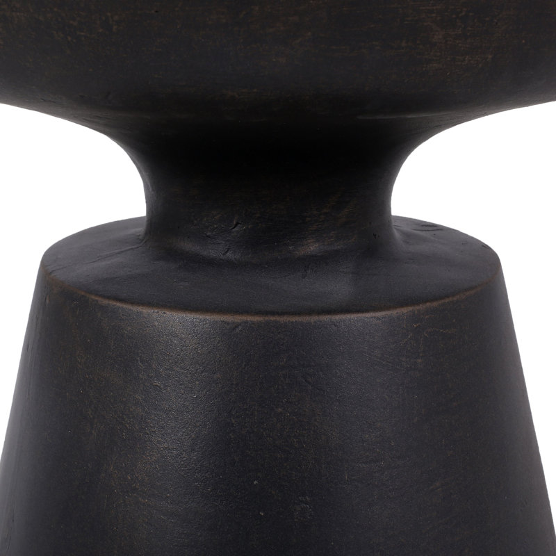 Table de bout d'extérieur en béton léger